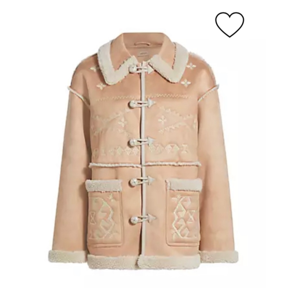 Mother Toasty Faux Suede Jacket